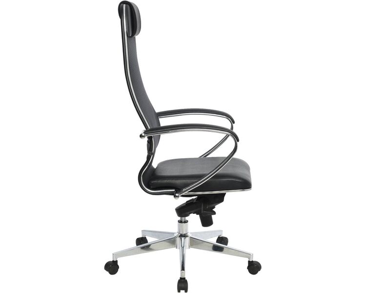 Купить Кресло офисное Samurai Comfort-1.01 черный, хром, Цвет: черный/хром, фото 4