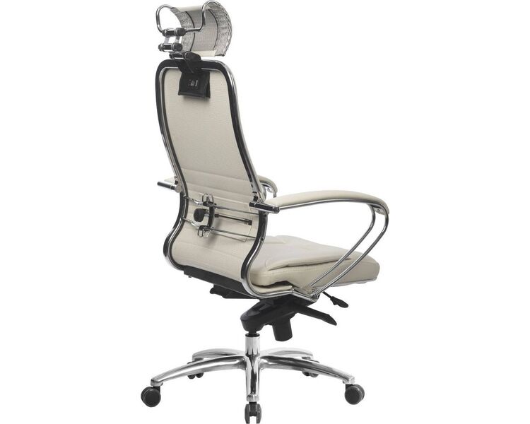 Купить Кресло офисное Samurai KL-2.04 белый, хром, Цвет: белый/хром, фото 4