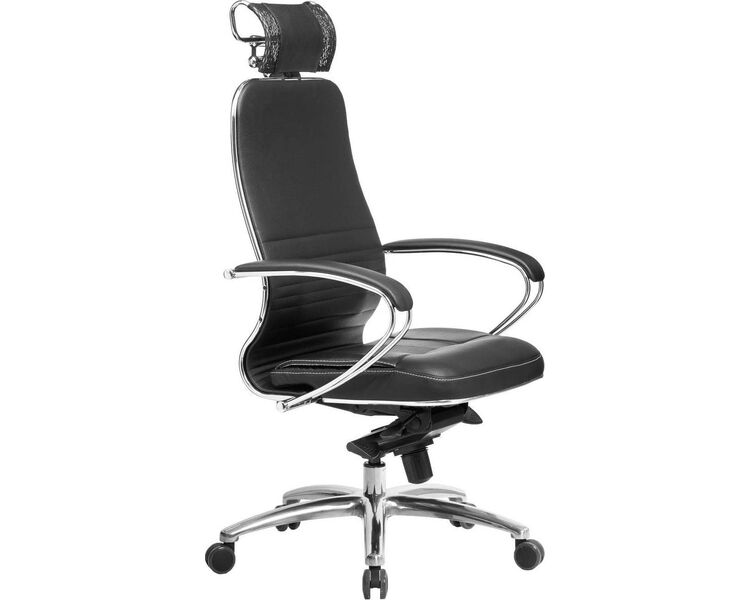 Купить Кресло офисное Samurai KL-2.04 черный, хром, Цвет: черный/хром, фото 2