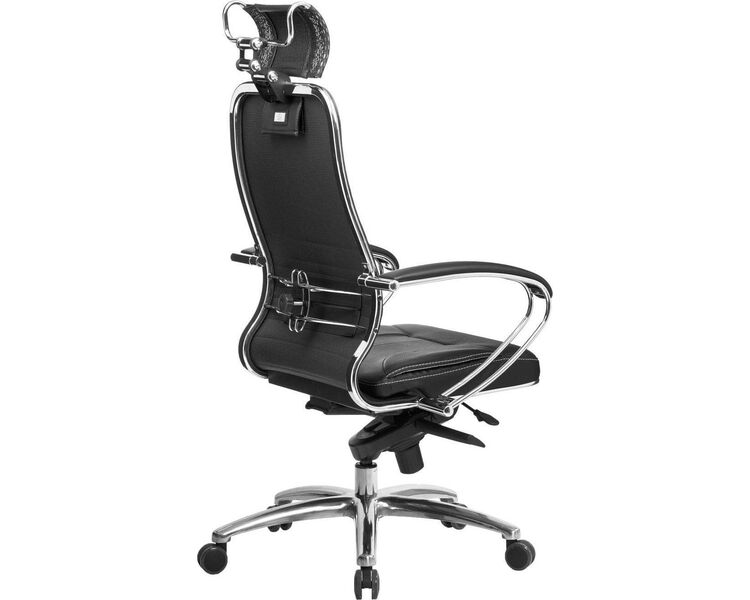 Купить Кресло офисное Samurai KL-2.04 черный, хром, Цвет: черный/хром, фото 4