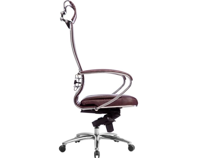 Купить Кресло офисное Samurai KL-2.04 коричневый, хром, Цвет: коричневый/хром, фото 3