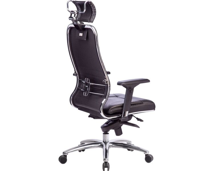 Купить Кресло офисное Samurai KL-3.04 черный, хром, Цвет: черный/хром, фото 4
