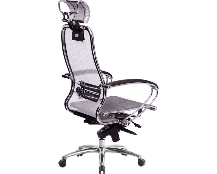 Купить Кресло офисное Samurai S-2.04 серый, хром, Цвет: серый/хром, фото 4