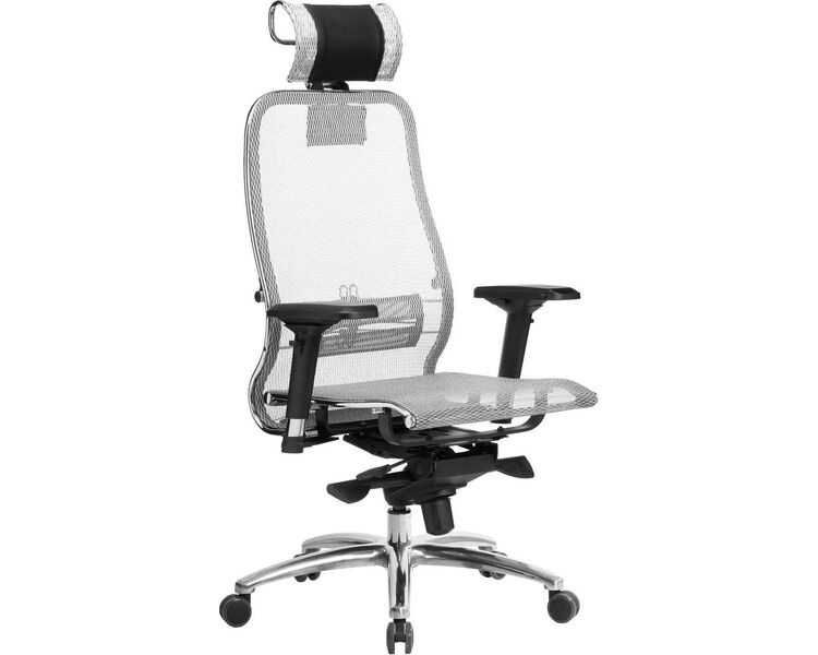 Купить Кресло офисное Samurai S-3.04 серый, хром, Цвет: серый/хром