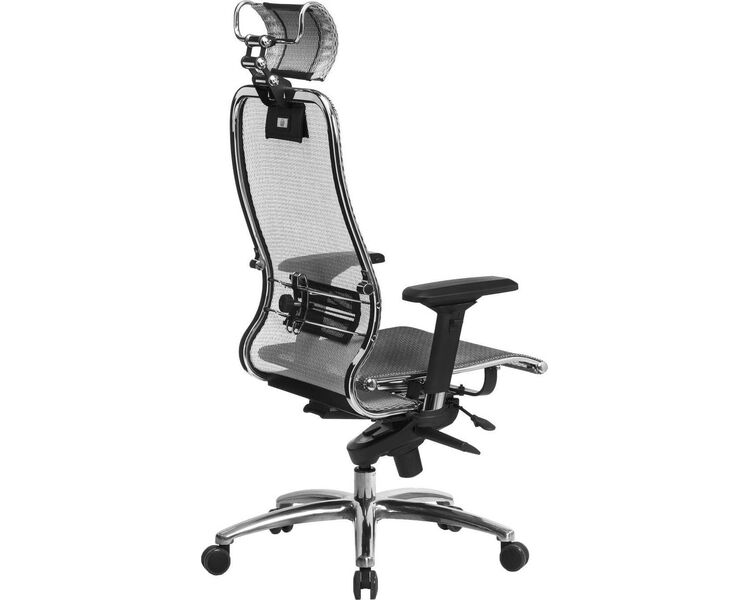 Купить Кресло офисное Samurai S-3.04 серый, хром, Цвет: серый/хром, фото 4