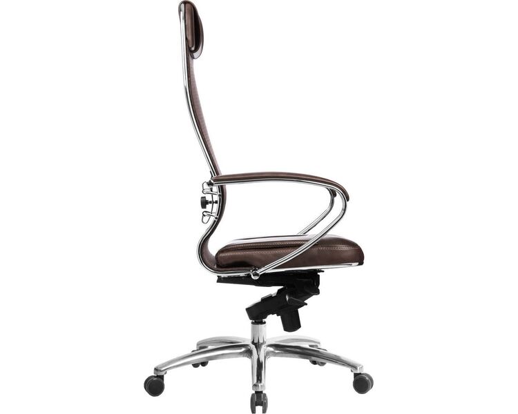 Купить Кресло офисное Samurai SL-1.04 коричневый, хром, Цвет: коричневый/хром, фото 3