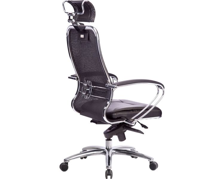 Купить Кресло офисное Samurai SL-2.04 плюс черный, хром, Цвет: черный/хром, фото 3