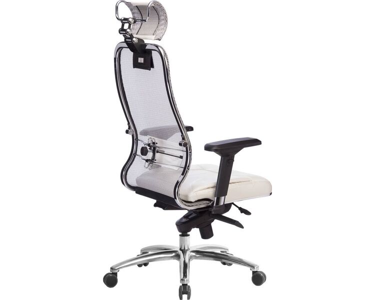 Купить Кресло офисное Samurai SL-3.04 белый, хром, Цвет: белый/хром, фото 4