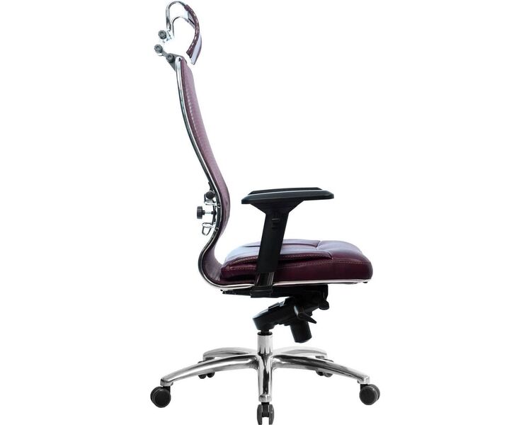 Купить Кресло офисное Samurai SL-3.04 бордовый, хром, Цвет: бордовый/хром, фото 3
