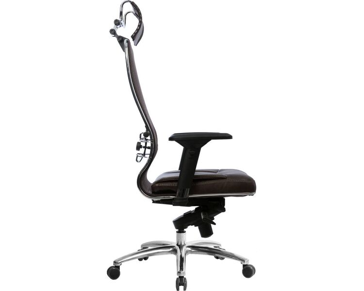 Купить Кресло офисное Samurai SL-3.04 коричневый, хром, Цвет: коричневый/хром, фото 3