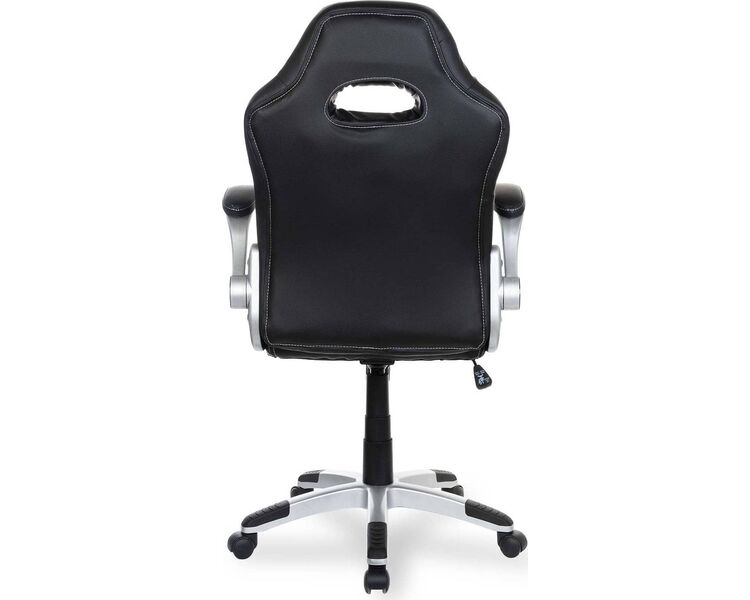 Купить Кресло игровое BX-3288B черный, хром, Цвет: черный/хром, фото 4