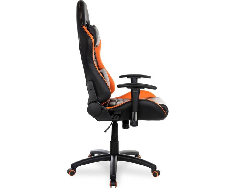 Купить Кресло игровое BX-3827 оранжевый, черный, Цвет: оранжевый/черный/черный, фото 3
