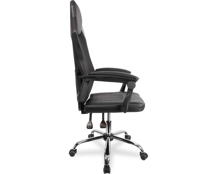 Купить Кресло игровое CLG-802 LXH черный, хром, Цвет: черный/хром, фото 3