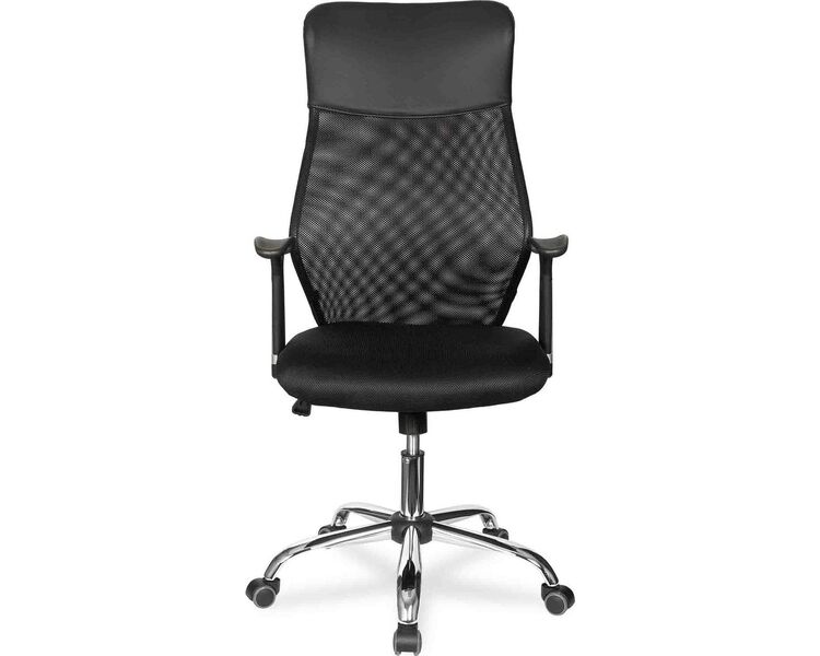 Купить Кресло компьютерное CLG-418 MXH черный, хром, Цвет: черный/хром, фото 2