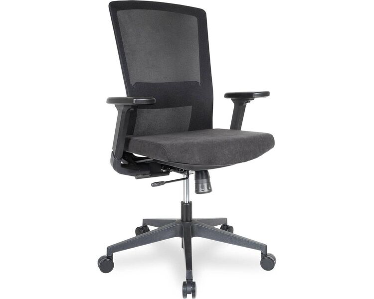 Купить Кресло компьютерное CLG-426 MBN-B черный, Цвет: черный/черный