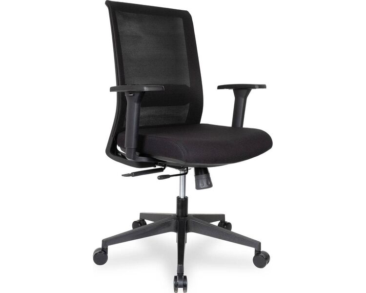 Купить Кресло компьютерное CLG-429 MBN-B черный, Цвет: черный/черный
