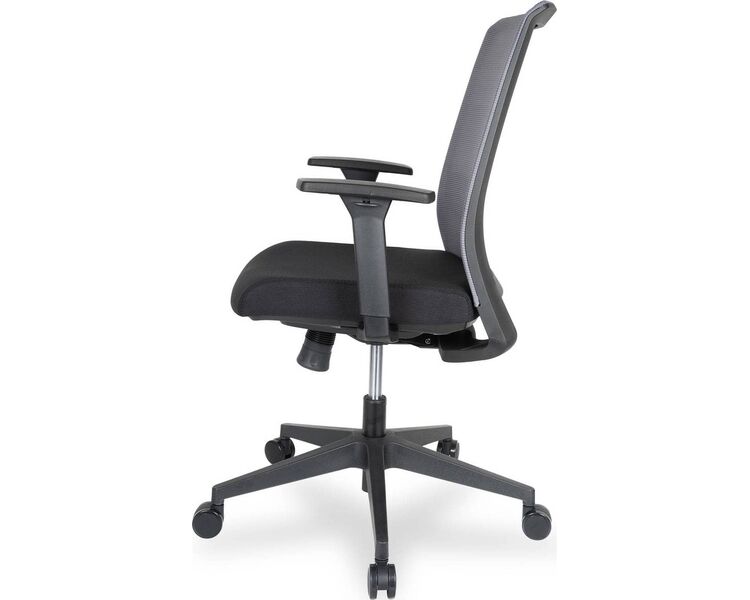 Купить Кресло компьютерное CLG-429 MBN-B серый, черный, Цвет: серый/черный/черный, фото 5