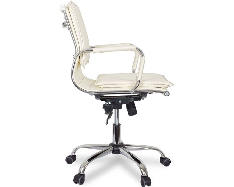 Купить Кресло компьютерное CLG-617 LXH-B кремовый, хром, Цвет: кремовый/хром, фото 3