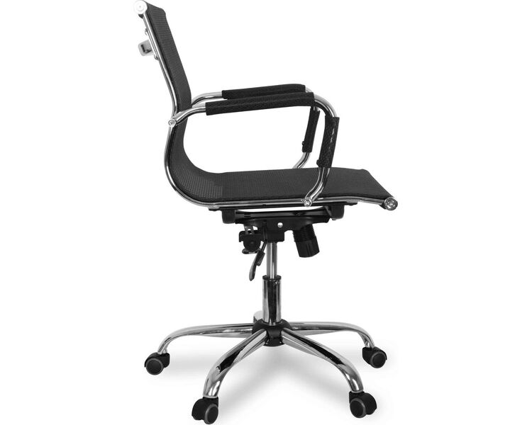 Купить Кресло компьютерное CLG-619 MXH-B черный, хром, Цвет: черный/хром, фото 3