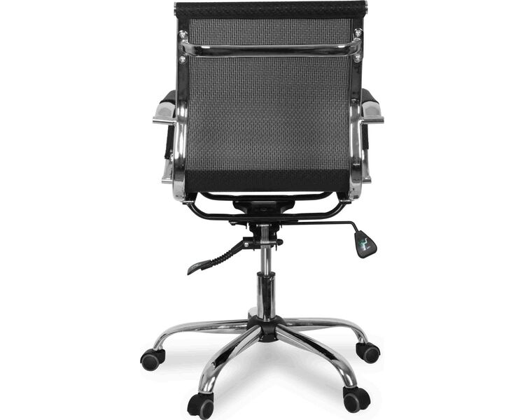 Купить Кресло компьютерное CLG-619 MXH-B черный, хром, Цвет: черный/хром, фото 4