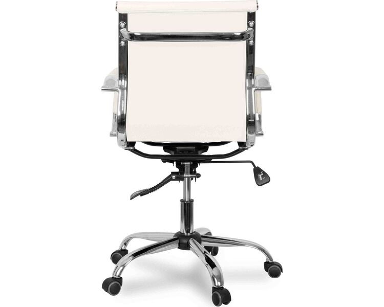 Купить Кресло компьютерное CLG-620 LXH-B кремовый, хром, Цвет: кремовый/хром, фото 4