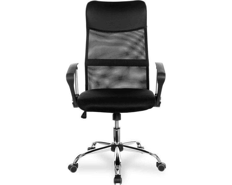 Купить Кресло компьютерное CLG-935 MХН черный, хром, Цвет: черный/хром, фото 2
