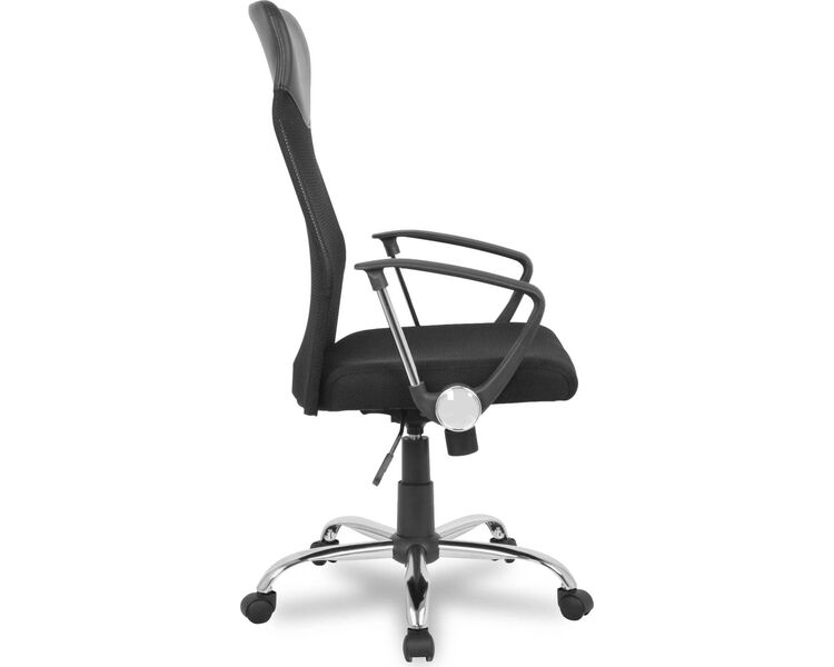 Купить Кресло компьютерное H-935L-2 черный, хром, Цвет: черный/хром, фото 3
