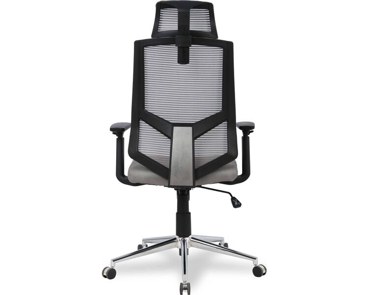 Купить Кресло компьютерное HLC-1500H серый, хром, Цвет: серый/хром, фото 4