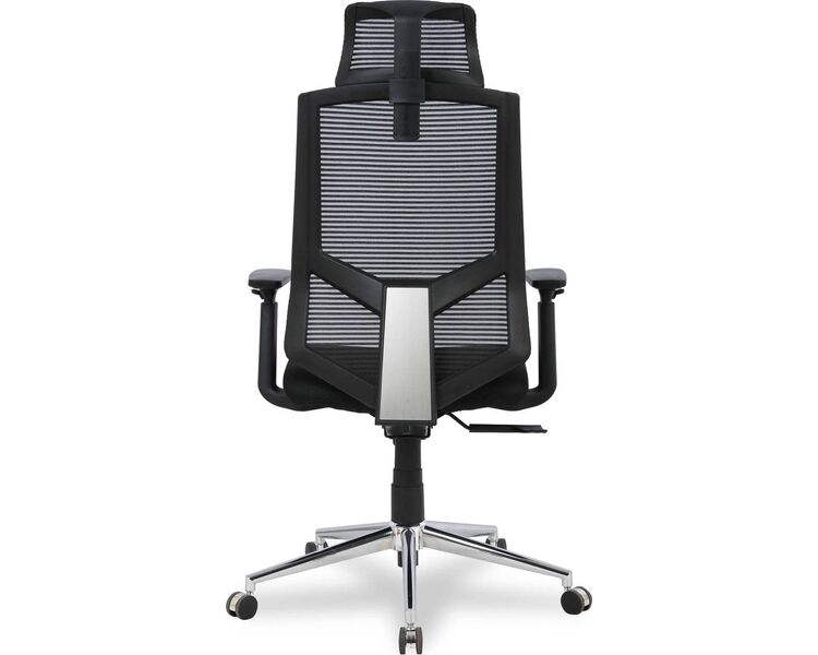 Купить Кресло компьютерное HLC-1500HLX черный, хром, Цвет: черный/хром, фото 4