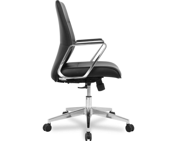 Купить Кресло компьютерное HLC-2415L-2 черный, хром, Цвет: черный/хром, фото 2