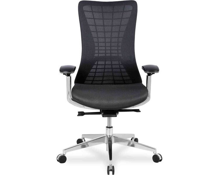 Купить Кресло компьютерное HLC-2588F темно-серый, хром, Цвет: темно-серый/хром, фото 2
