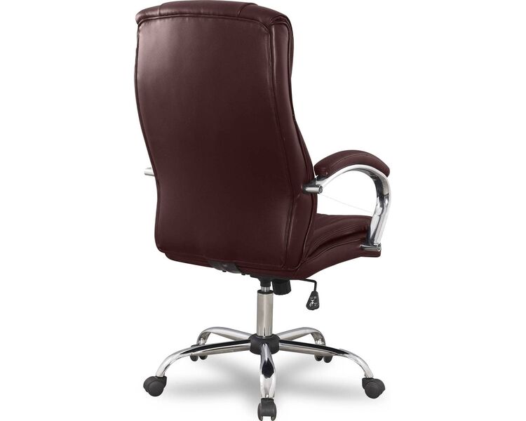 Купить Кресло руководителя BX-3001-1 коричневый, хром, Цвет: коричневый/хром, фото 3