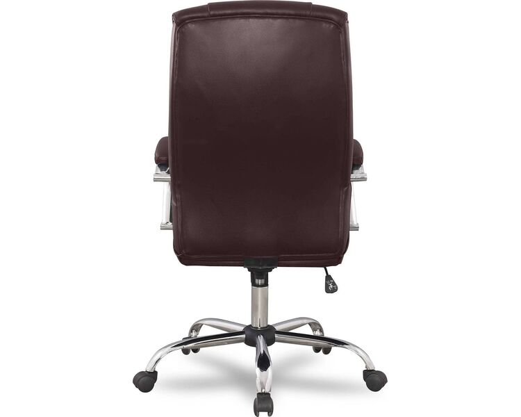 Купить Кресло руководителя BX-3001-1 коричневый, хром, Цвет: коричневый/хром, фото 4