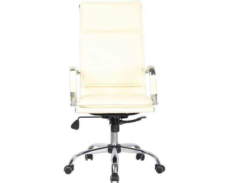 Купить Кресло руководителя CLG-617 LXH-A бежевый, хром, Цвет: бежевый/хром, фото 2