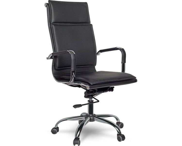 Купить Кресло руководителя CLG-617 LXH-A черный, хром, Цвет: черный/хром