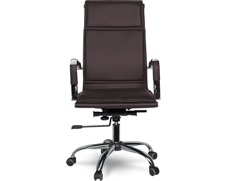 Купить Кресло руководителя CLG-617 LXH-A коричневый, хром, Цвет: коричневый/хром, фото 2