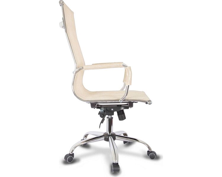 Купить Кресло руководителя CLG-619 MXH-A бежевый, хром, Цвет: бежевый/хром, фото 3