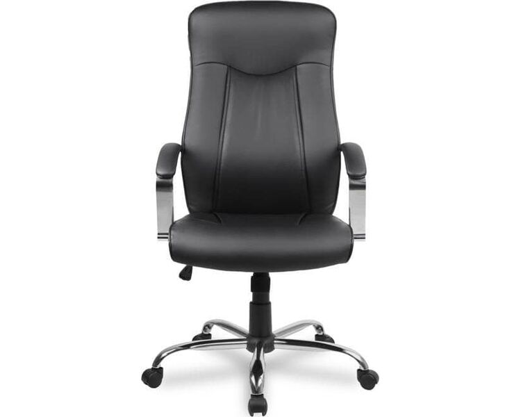 Купить Кресло руководителя H-9152L-1 черный, хром, Цвет: черный/хром, фото 2