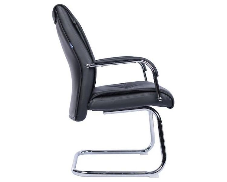 Купить Кресло компьютерное Bond CF эко-кожа черный, хром, Цвет: черный/хром, фото 3