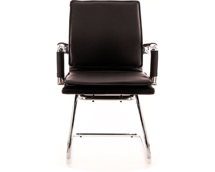 Купить Кресло компьютерное Nerey CF эко-кожа черный, хром, Цвет: черный/хром, фото 4