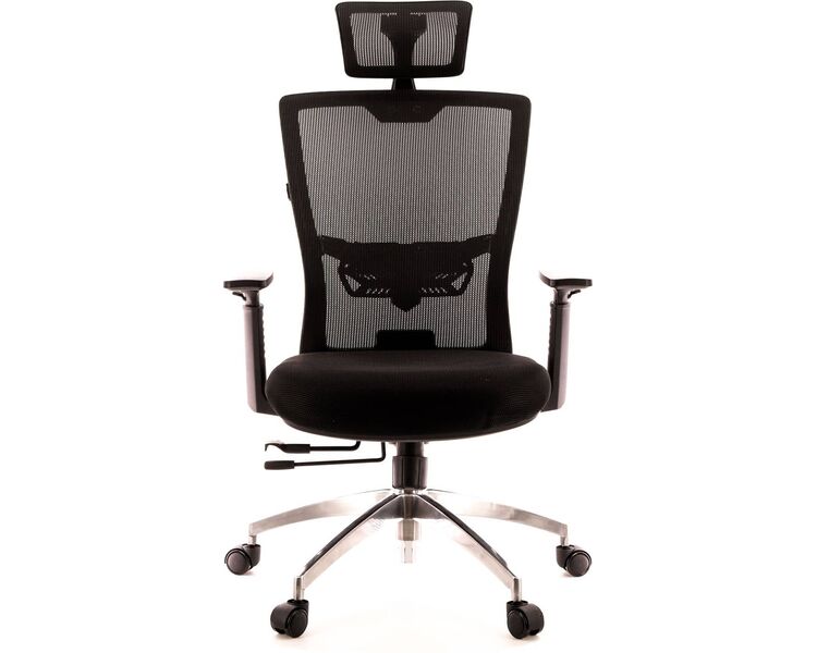 Купить Кресло компьютерное Polo S черный, хром, Цвет: черный/хром, фото 4