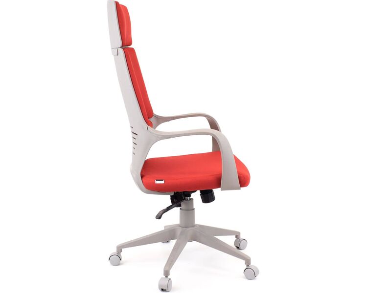 Купить Кресло компьютерное Trio Grey TM ткань красный, белый, Цвет: красный/белый, фото 2