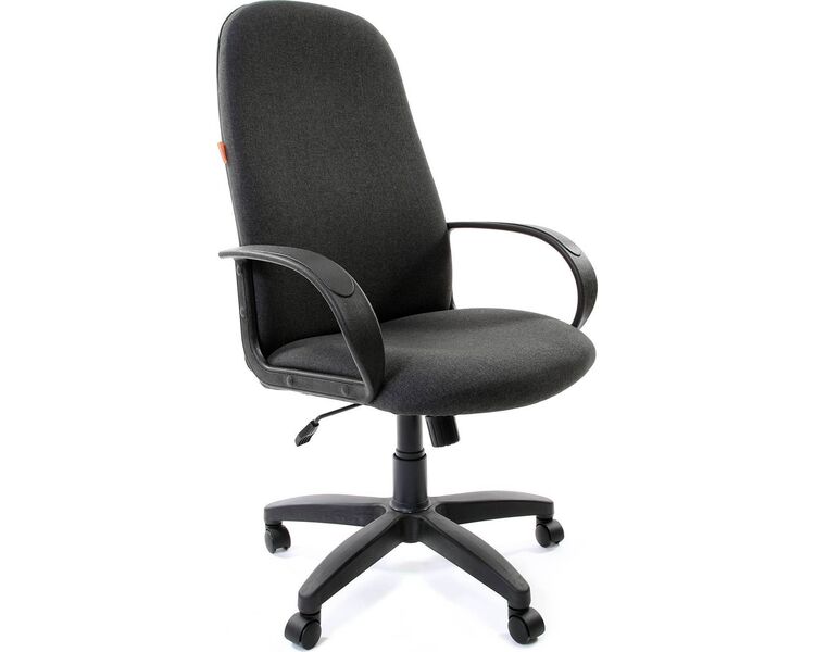 Купить Кресло компьютерное Chairman 279 C темно-серый, черный, Цвет: темно-серый/черный