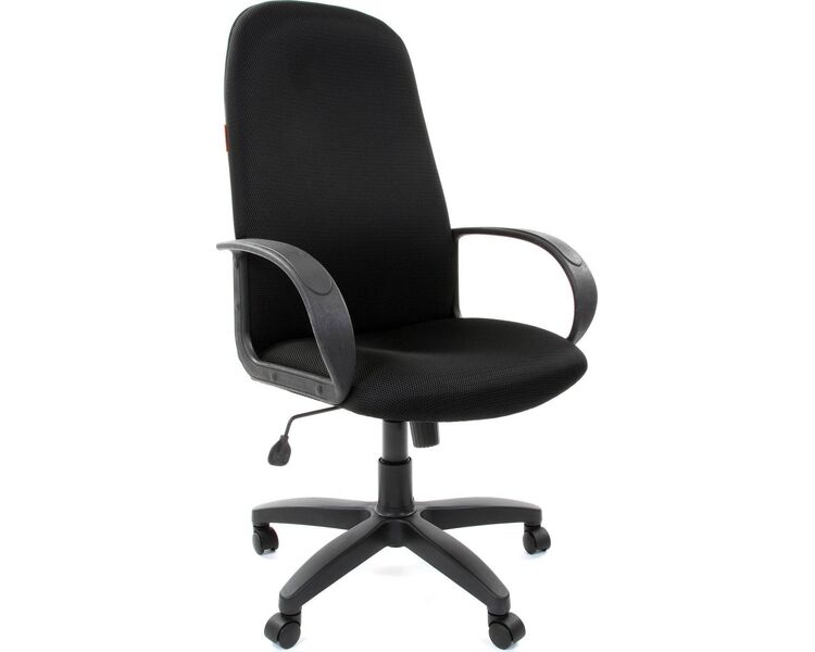 Купить Кресло компьютерное Chairman 279 TW черный, Цвет: черный/черный