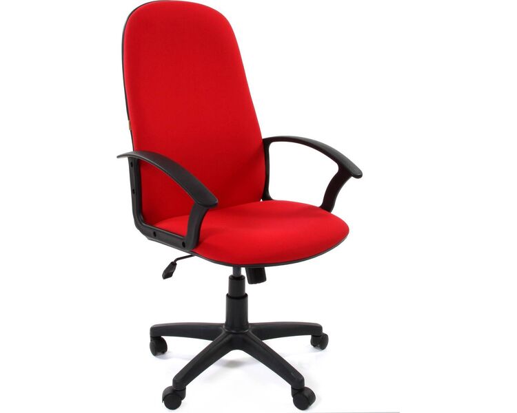 Купить Кресло компьютерное Chairman 289 красный, черный, Цвет: красный/черный