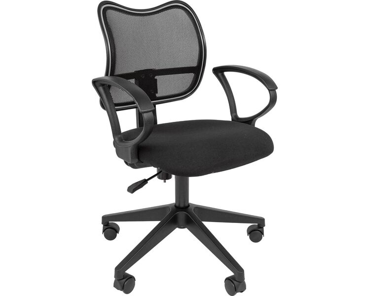 Купить Кресло компьютерное Chairman 450 LT черный, Цвет: черный/черный