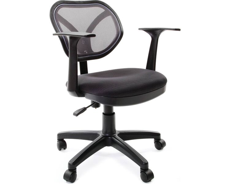 Купить Кресло компьютерное Chairman 450 New темно-серый, черный, Цвет: темно-серый/черный