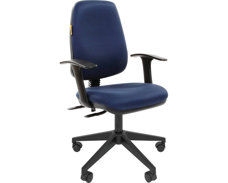 Купить Кресло компьютерное Chairman 661 синий, черный, Цвет: темно-синий/черный