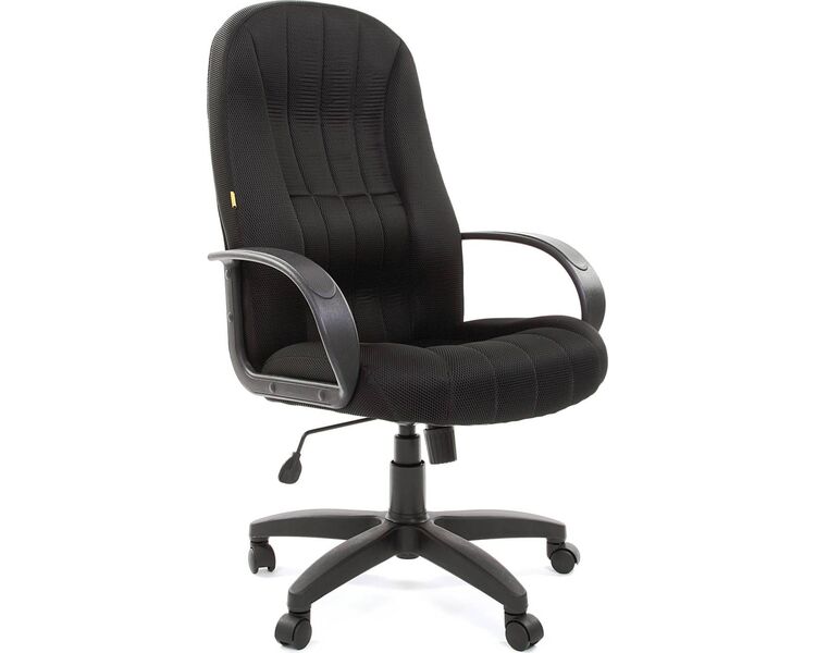 Купить Кресло компьютерное Chairman 685 TW черный, Цвет: черный/черный