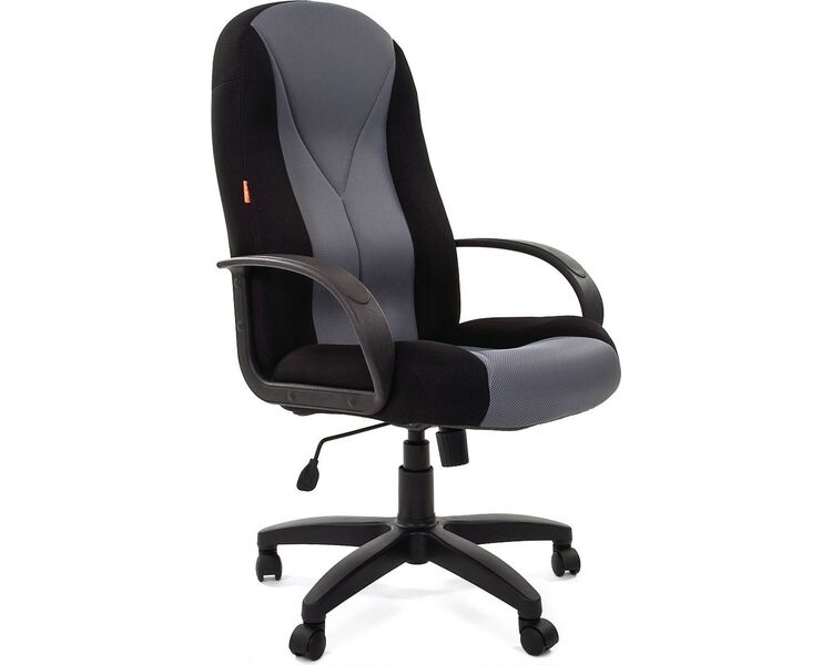 Купить Кресло компьютерное Chairman 785 серый, черный, Цвет: серый/черный/черный